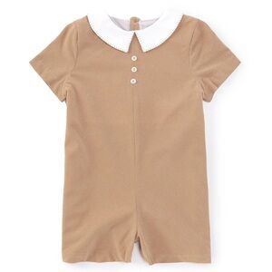 Edgehill Collection
Little Boys Peter Pan Collar Corduroy Romper 6 mo